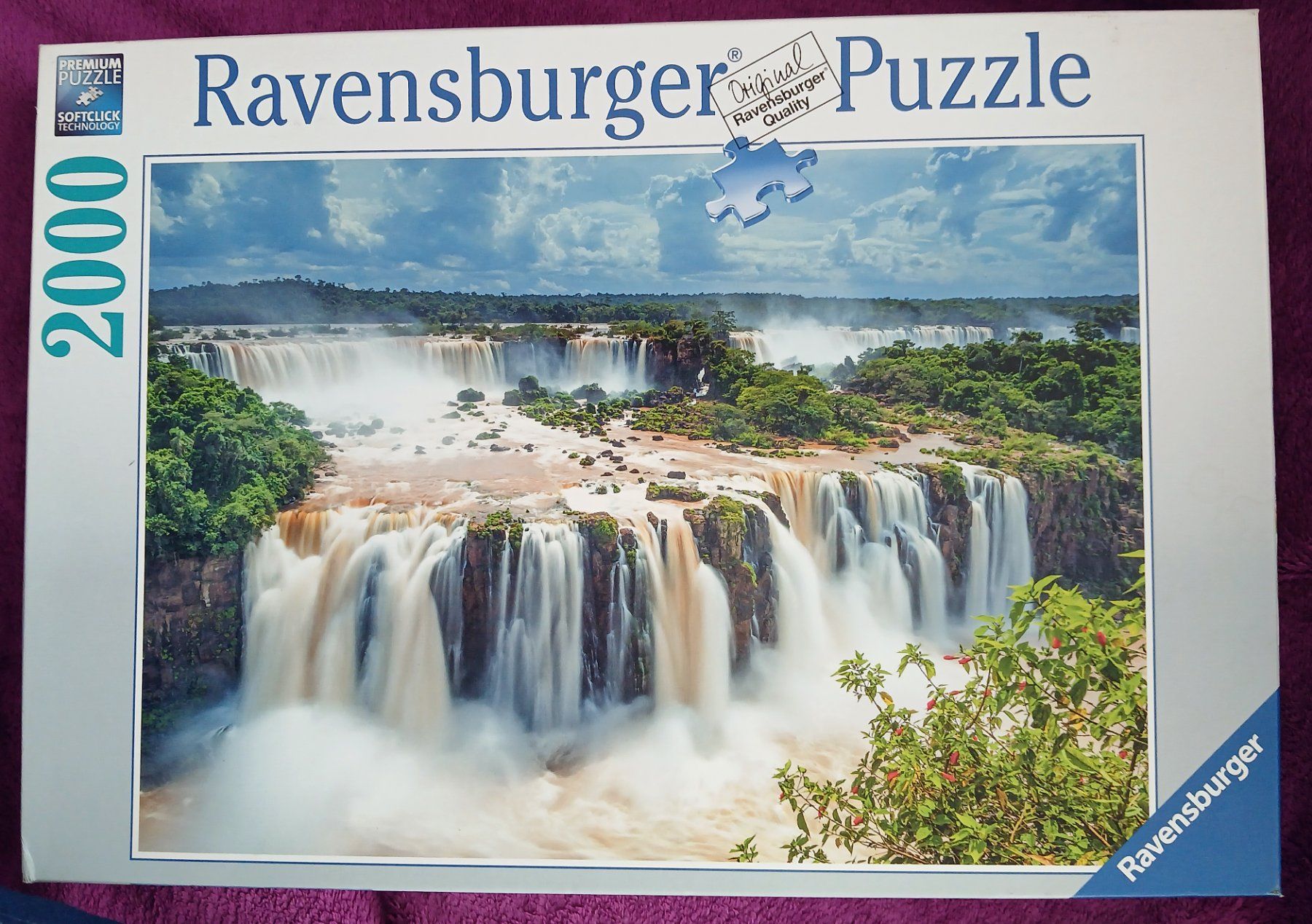 Ravensburger Puzzle: Ravensburger Puzzle 2000 Teile / Wasserfälle Iguazu – Usato da Tecknau venduto da servus4492