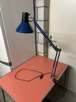 Schreibtischlampe Massive blau verstellbar guter Zustand