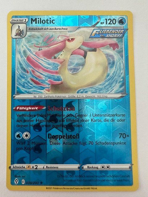 Pokémon Carte collezionabili: Milotic - Reverse Holo - Pokemon – Nuovo (secondo la descrizione) da Nussbaumen AG venduto da Pika-Shop