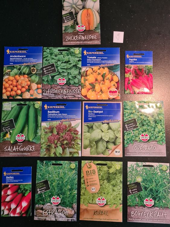 Diverses Saatgut für Garten, Terrassen und Balkon Kaufen auf Ricardo