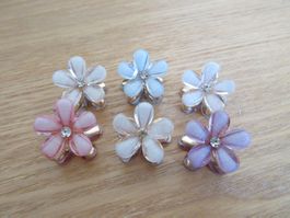 6 Hair Accessaries/Haarschmuck/Blumen/Flower/New!
