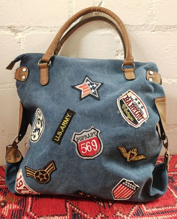 Coole Vintage-Tasche im Military-Look von Young Spirit!