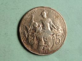 5 Centimes 1911 France République Daniel Dupuis