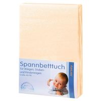 Julius Zöllner Fixleintuch Jersey 90x40 apricot