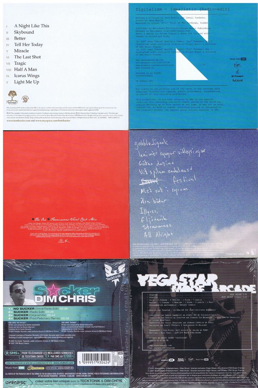 CD: 12 Demo CDs assortiert (Set 2) – Usato da Unterengstringen venduto da Lastchance 1
