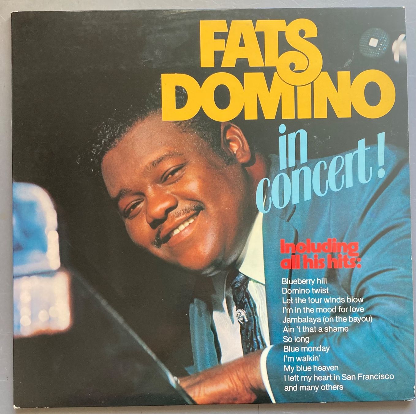 Dischi in vinile: FATS DOMINO - IN CONCERT! – Usato da Poliez-Pittet venduto da Newtown-Records