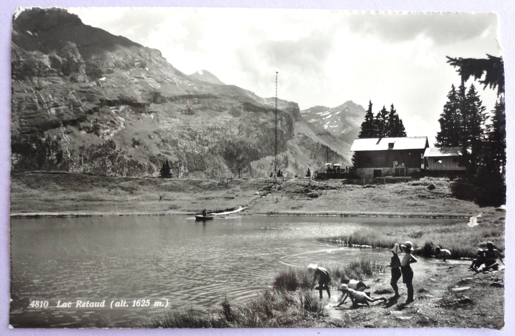 Ansichtskarten: Lac Retaud (alt. 1625 m) – Gebraucht aus Fétigny von Billy2miny
