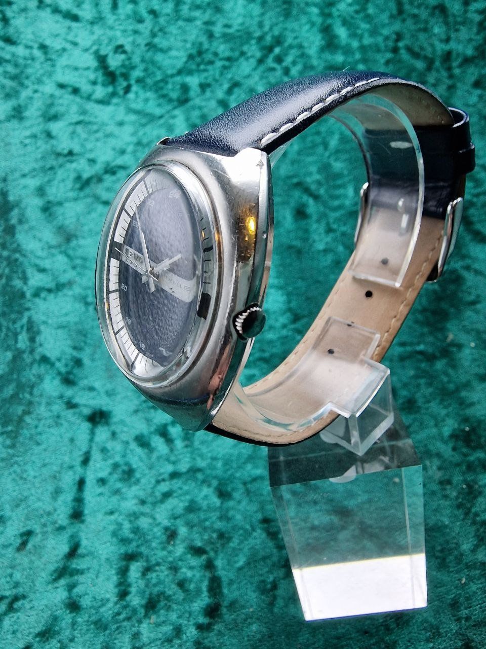 Seiko Orologi: Wunderschöne vintage SEIKO DIAMATIC ref.7005-6000 Blue Dial – Usato da Bassersdorf venduto da antik_leo 2