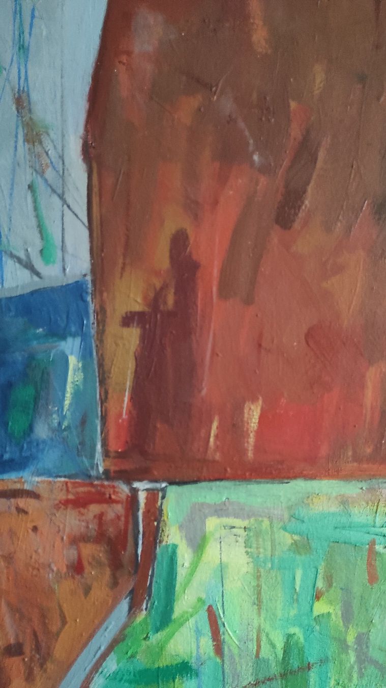 Tableaux: DÄNIKER - Acryl Gemälde – D'occasion à Baar par Cooltango 3