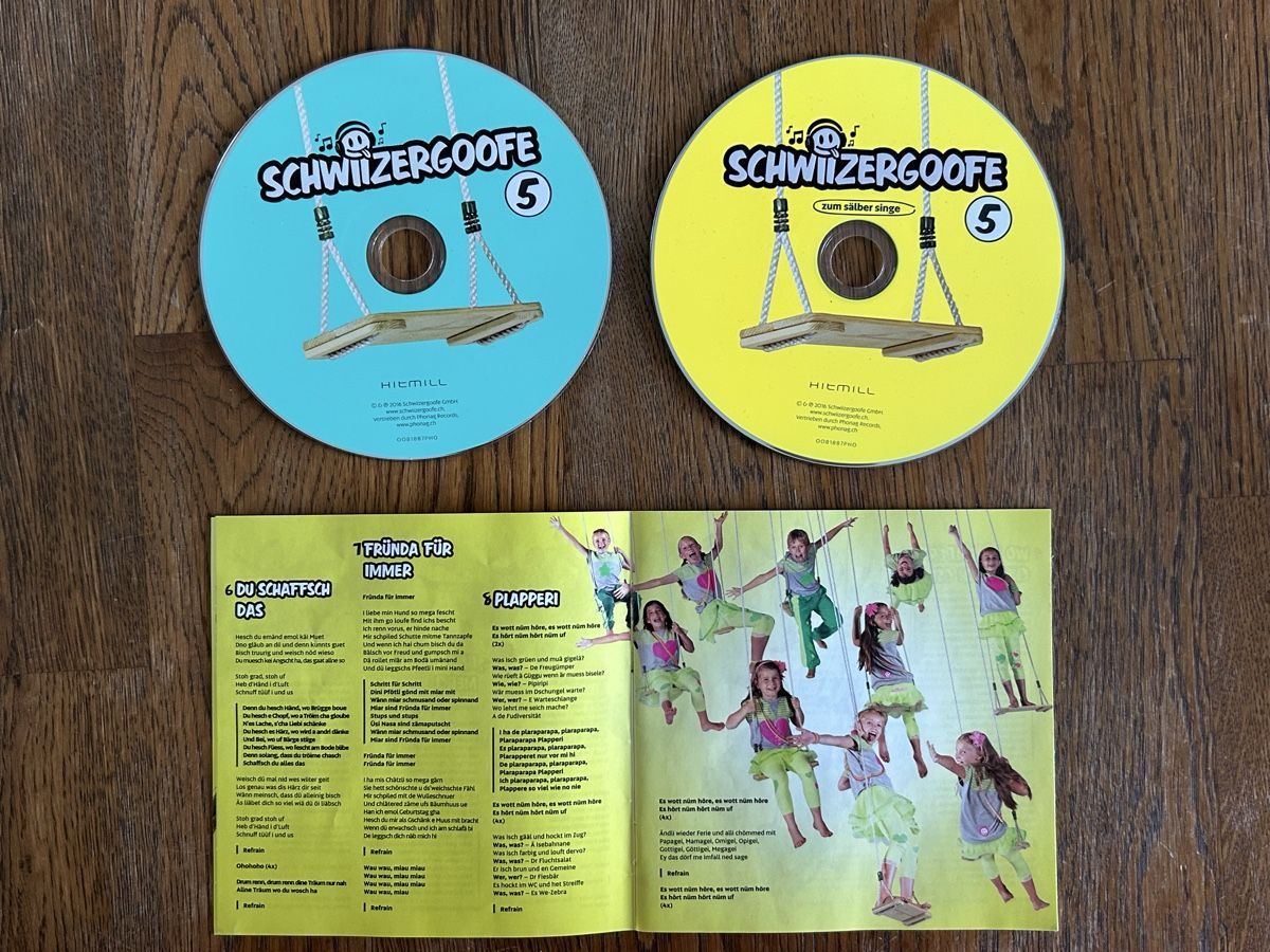 CD: Schwiizergoofe 5 CD's mit Beiheft guter Zustand – Usato da Wolhusen venduto da eve_m6cg 1