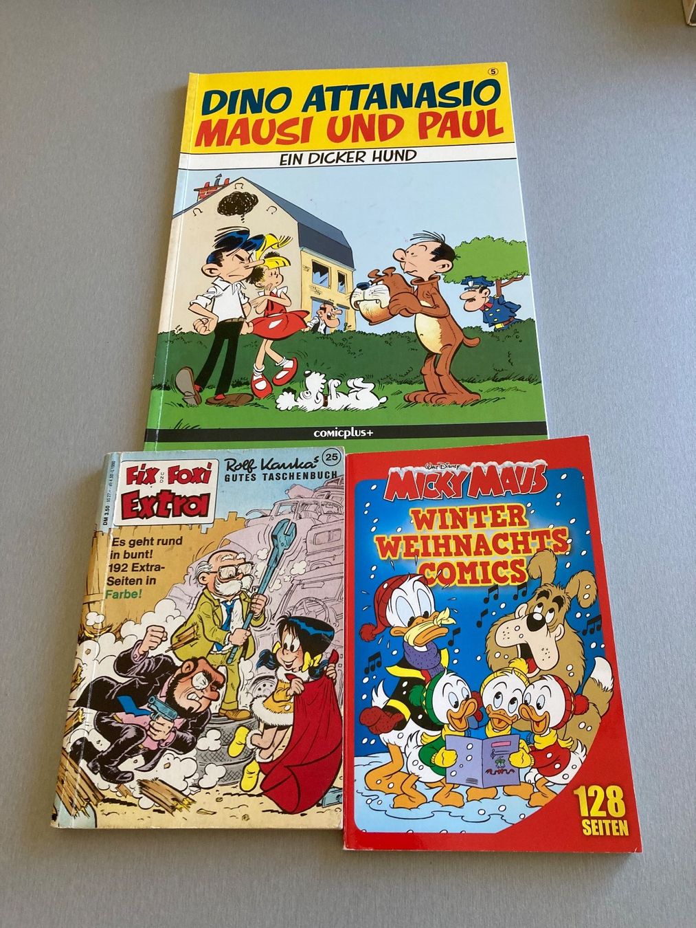 BD: 3 Comics. Micky Maus,  Fix & Foxi, Mausi & Paul – D'occasion à Wald ZH par Liedermacher