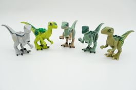 Lego Animal Dinosaur Raptor / Velociraptor Bundle (5 Stk.)