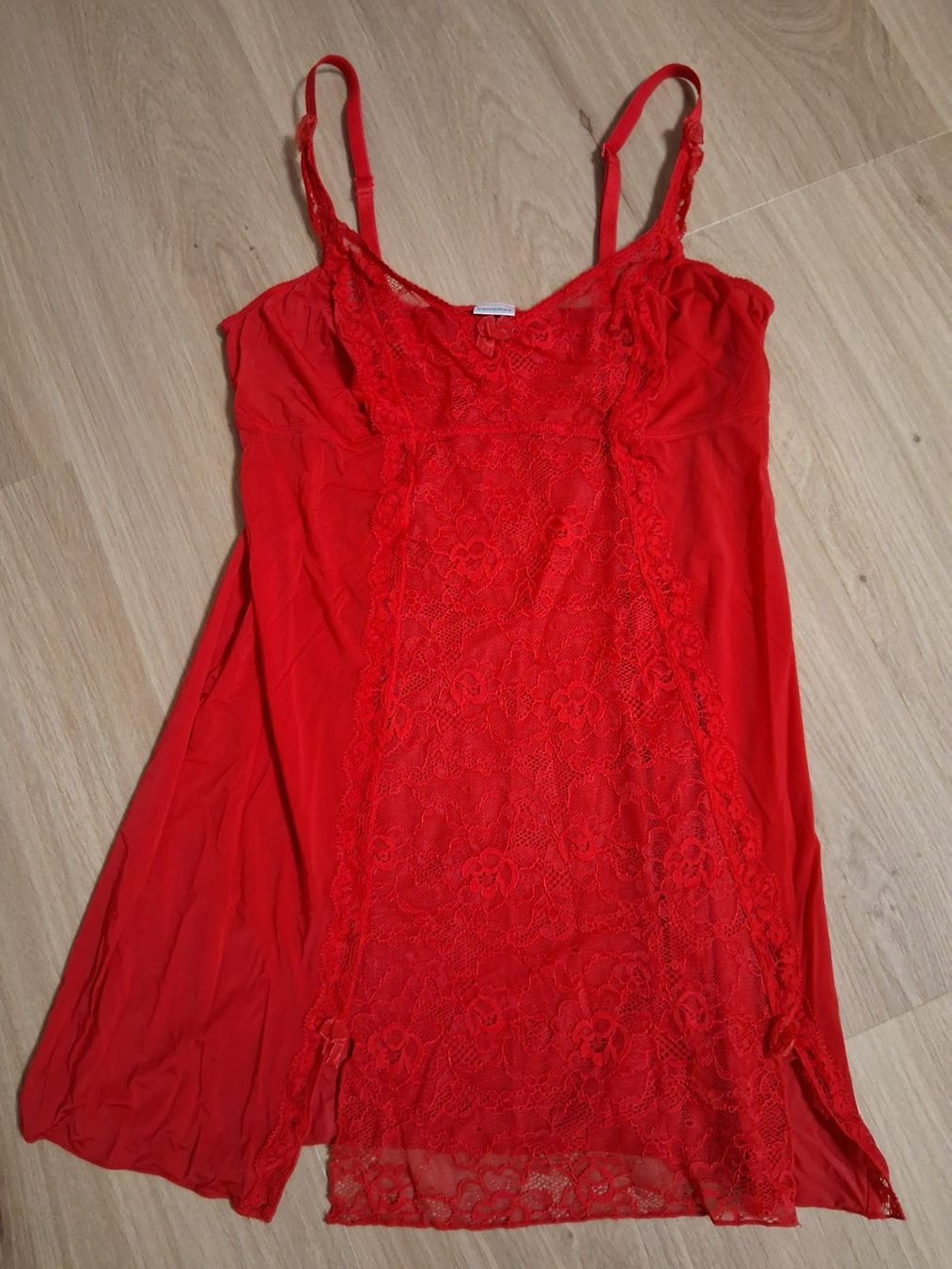 Yamamay Altra biancheria intima: Yamamay Rotes Spitzennegligée S – Usato da Lengnau AG venduto da Nathi88