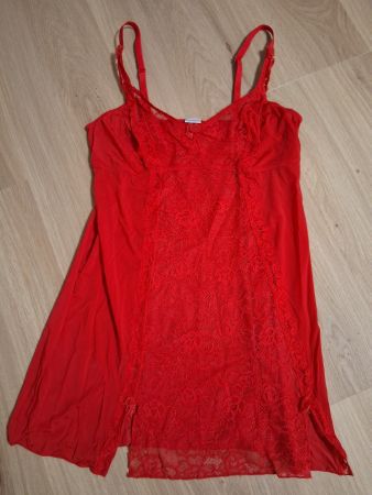 Yamamay Rotes Spitzennegligée S