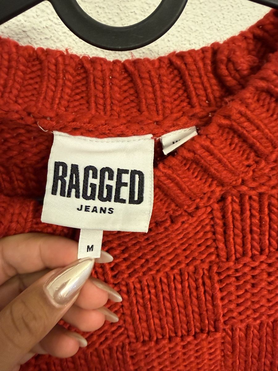 Pulls & Sweat-shirts: Roter cropped Strickpullover – Neuf (Voir description) à Suhr par naomau 1