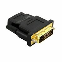 DVI-D <-> HDMI Adapter (goldplated, fabrikneu)