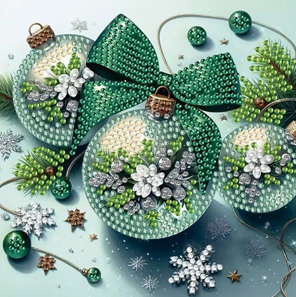 Kits de loisir créatif: Diamond Painting 6 Stück Weihnachtskarten – Neuf avec emballage d'origine à Obergösgen par Diamond-Painting 4