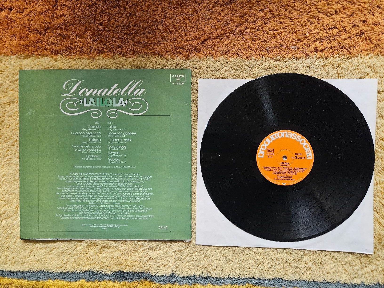 Dischi in vinile: Donatella Schallplatte Lp - LAILOLA – Nuovo (secondo la descrizione) da Lyss venduto da Alexine 1