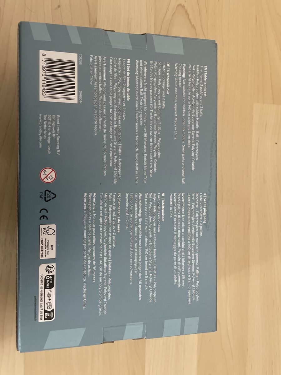 Giochi: Coop Neues Tisch Tennis Set – Nuovo e nell'imballaggio originale da Illnau venduto da cla_jqf8 1