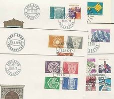 FDC Werbe-Sammlung ca. 45 Briefe 1966-1975  (FC153)