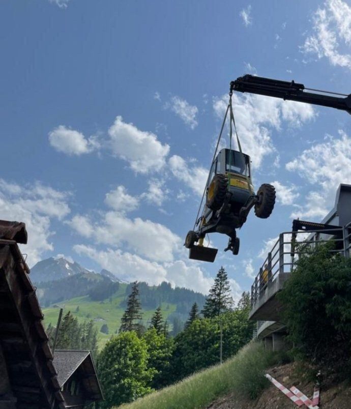 Menzi Muck Bagger: Schreitbagger Menzi Muck A21 Mobil – Neu (gemäss Beschreibung) aus Frutigen von glory03 2