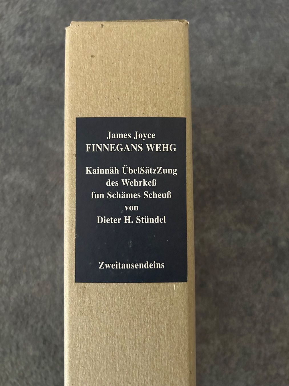 Bücher: James Joyce Finnegans Wehg, Deutsch – Gebraucht aus Aristau von Mastergee