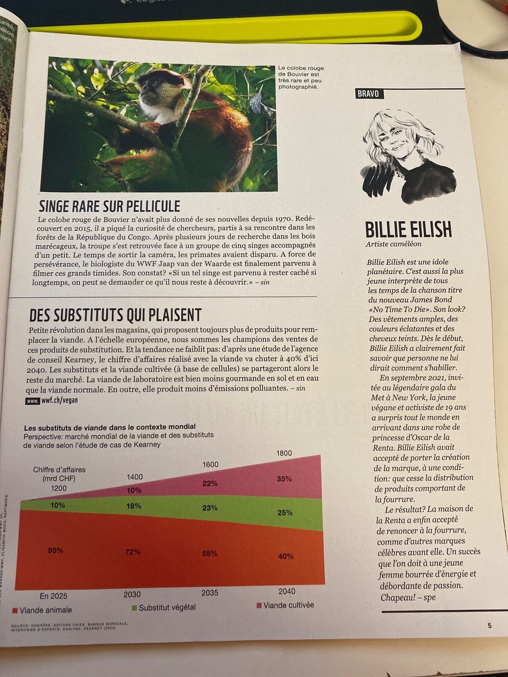 Riviste & Magazine: MAGAZINE WWF - JANVIER 2022 – Nuovo (secondo la descrizione) da Le Brassus venduto da cinema13 3
