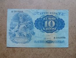 Estland ++ 10 Kronen 1937