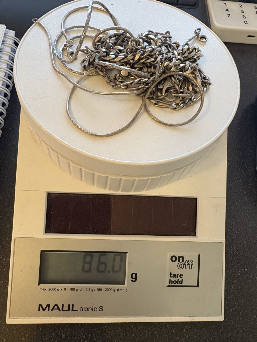 Catenine: Silber Kette 86 g – Usato da Murten venduto da Tzaugg 4