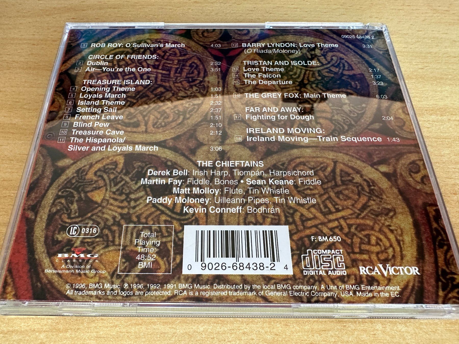 CD: The Chieftains – Film Cuts – Usato da Rikon im Tösstal venduto da Alpenmutz 1
