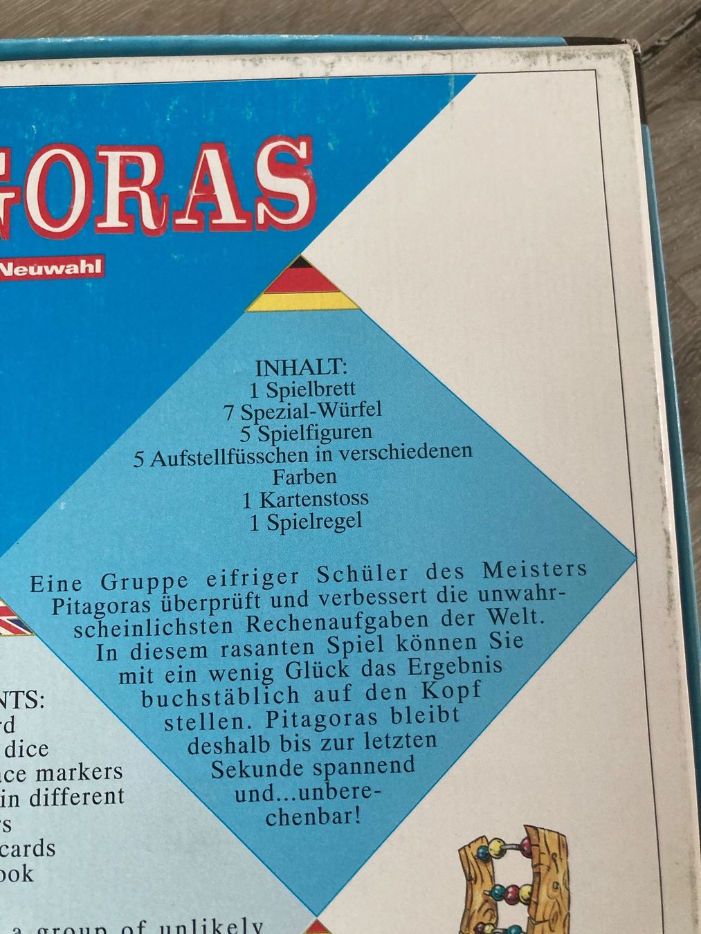 Giochi: Brettspiel "Pitagoras" – Usato da Gelterkinden venduto da froggy80 2