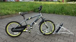 FollowMe Tandemkupplung mit Kindervelo Schattenvelo im Set