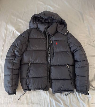 Schwarze Pufferjacke in Grösse S (Polo Ralph Lauren)