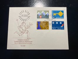 1968 / Nr: 453 - 456 / FDC