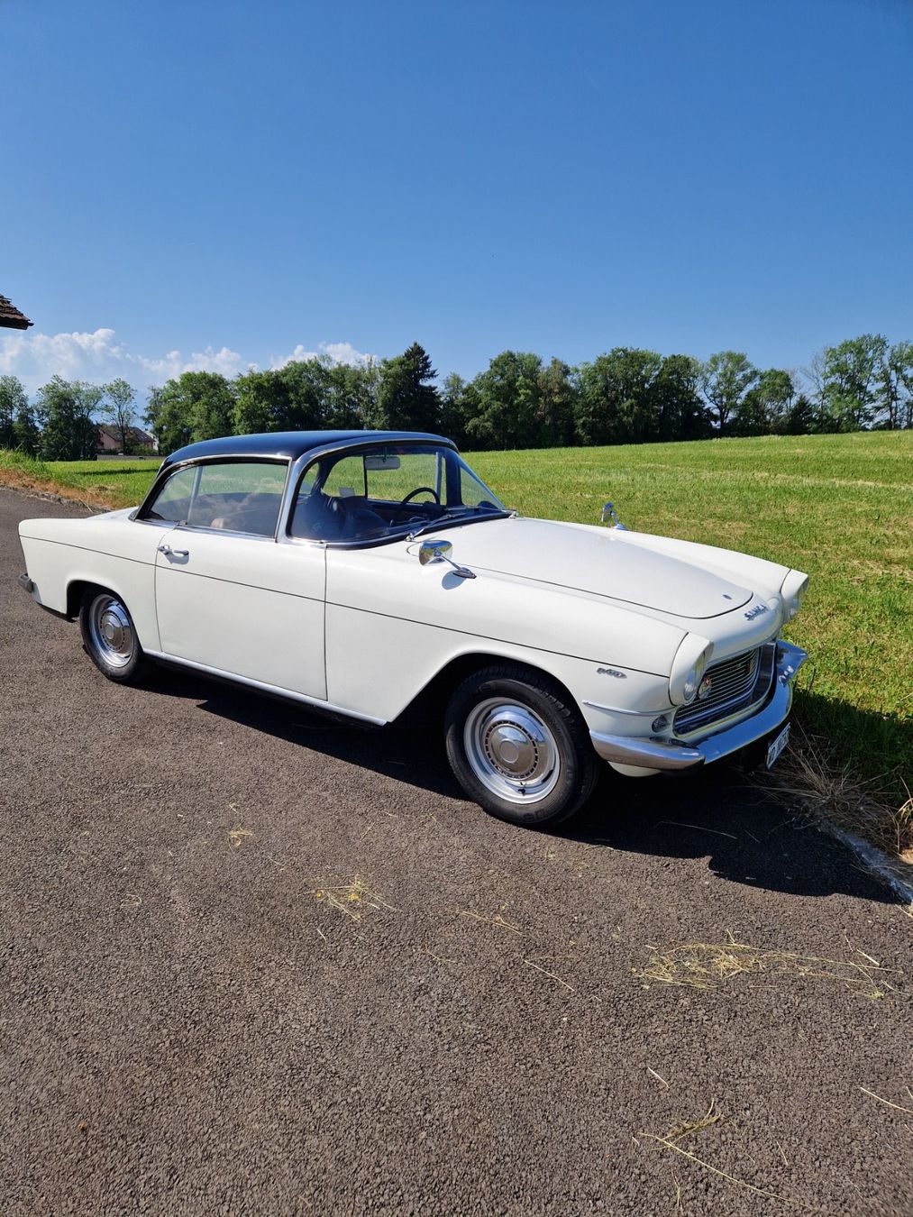 Simca Automobili: A vendre Simca Coupé Plein Ciel – Usato da Forel (Lavaux) venduto da S-A.B 1