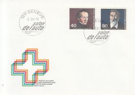 Sonderstempel SA. 50 Autosalon Genève 1981