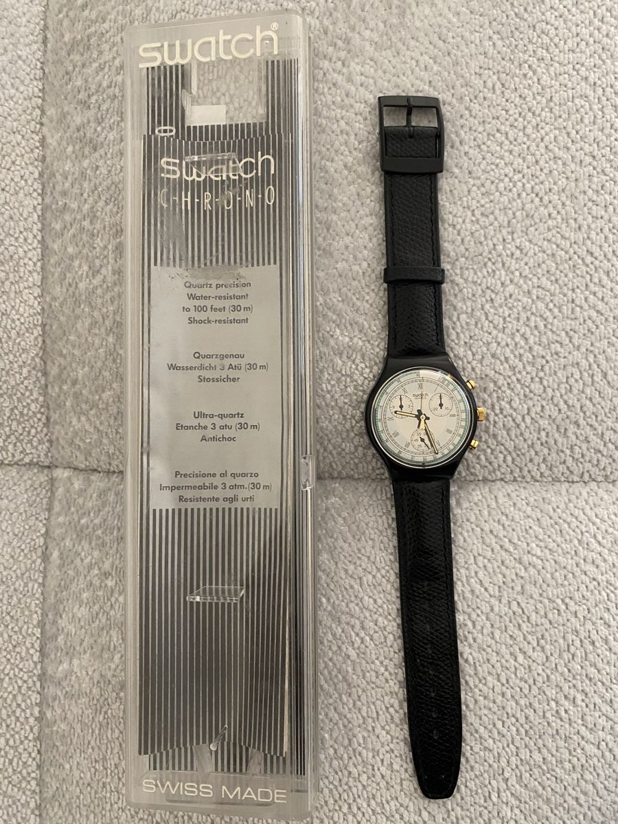 Swatch Orologi: Swatch Chrono Armbanduhr – Usato da Wollerau venduto da luxury_82