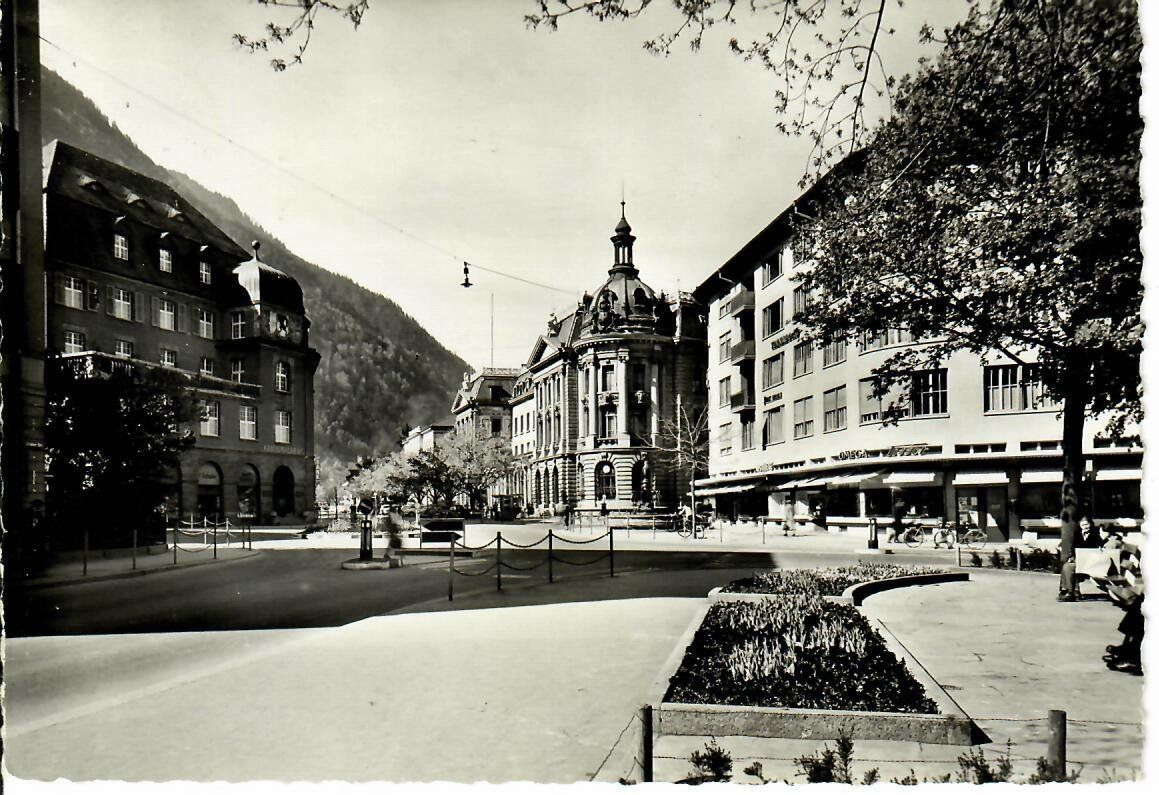 Cartoline postali: Chur - Postplatz – Usato da Hochdorf venduto da Ziegel-16
