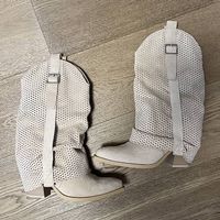 Marquiiz Cowboy Boots Beige  Gr. 39