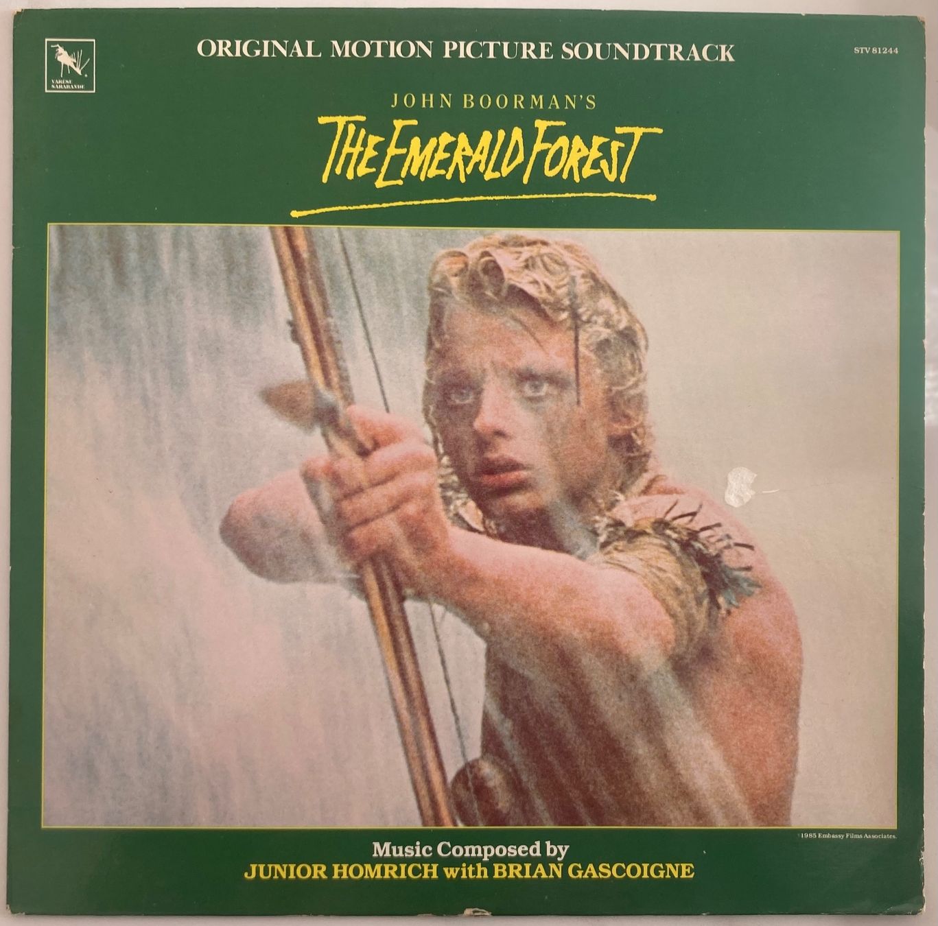 Dischi in vinile: MUSIQUE DE FILM - THE EMERALD FOREST – Usato da Poliez-Pittet venduto da Newtown-Records