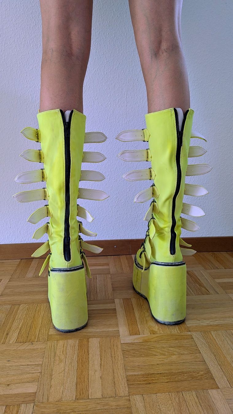 Damenschuhe: Festival Schuhe von Demonia. burning Man Style – Gebraucht aus Uitikon Waldegg von Csilli 3