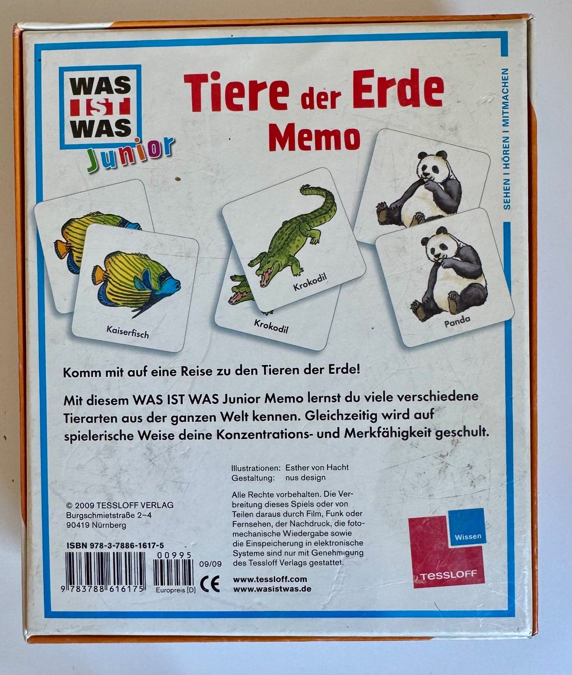 Giochi: Memory "Tiere der Welt" – Usato da Pfäffikon SZ venduto da anshaV 1