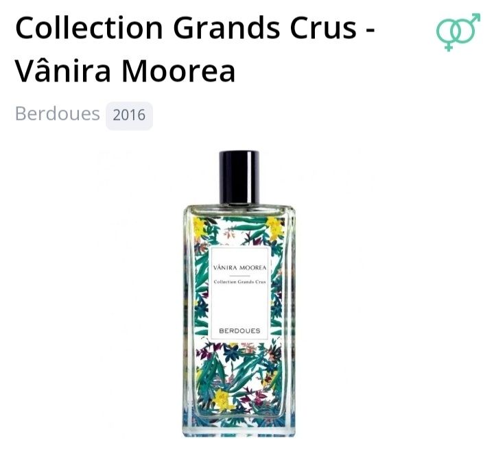 Profumi & Eau de Toilette: 2 ml VANIRA MOOREA BERDOUES ABFÜLLUNG – Nuovo (secondo la descrizione) da St. Gallen venduto da CaliSunshine 2