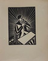Frans Masereel, Holzschnitt, 1927