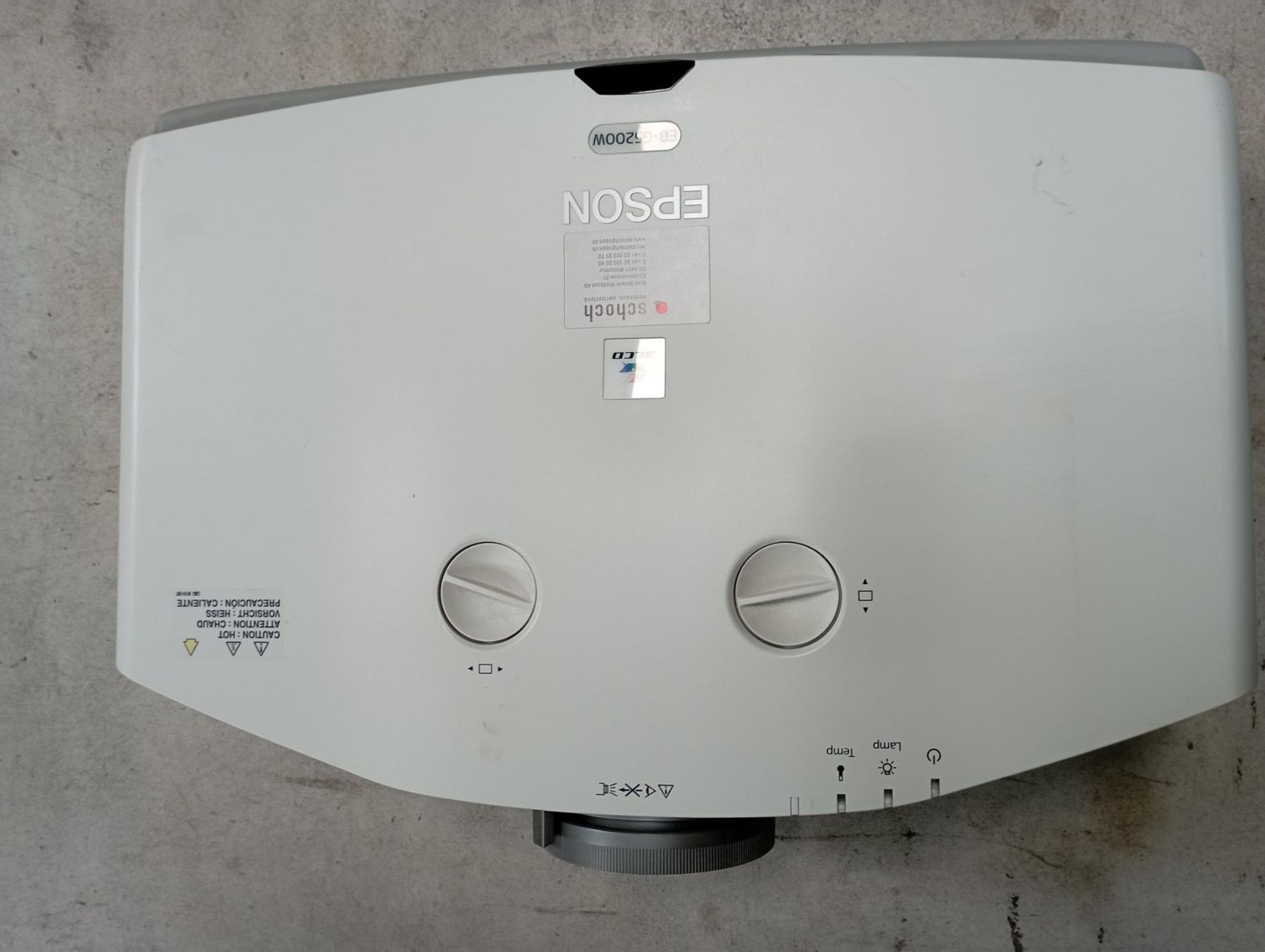 Proiettori: Epson EB-G5200W – Usato da Schinznach-Dorf venduto da Philipp22991 1