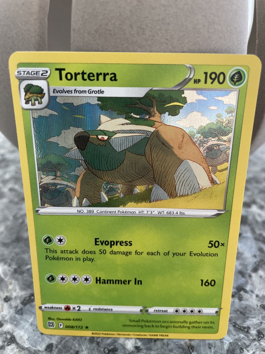 Pokémon Cartes à collectionner: Pokemon Torterra – D'occasion à Ueberstorf par Vmirco