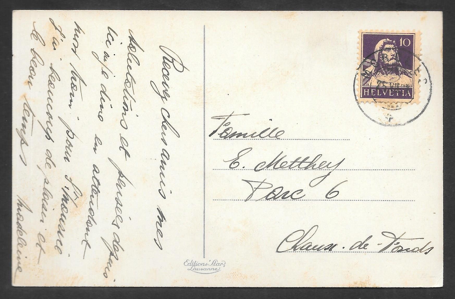 Cartoline postali: Vevey Corseaux Plage – Usato da Olten venduto da clotaldi 1