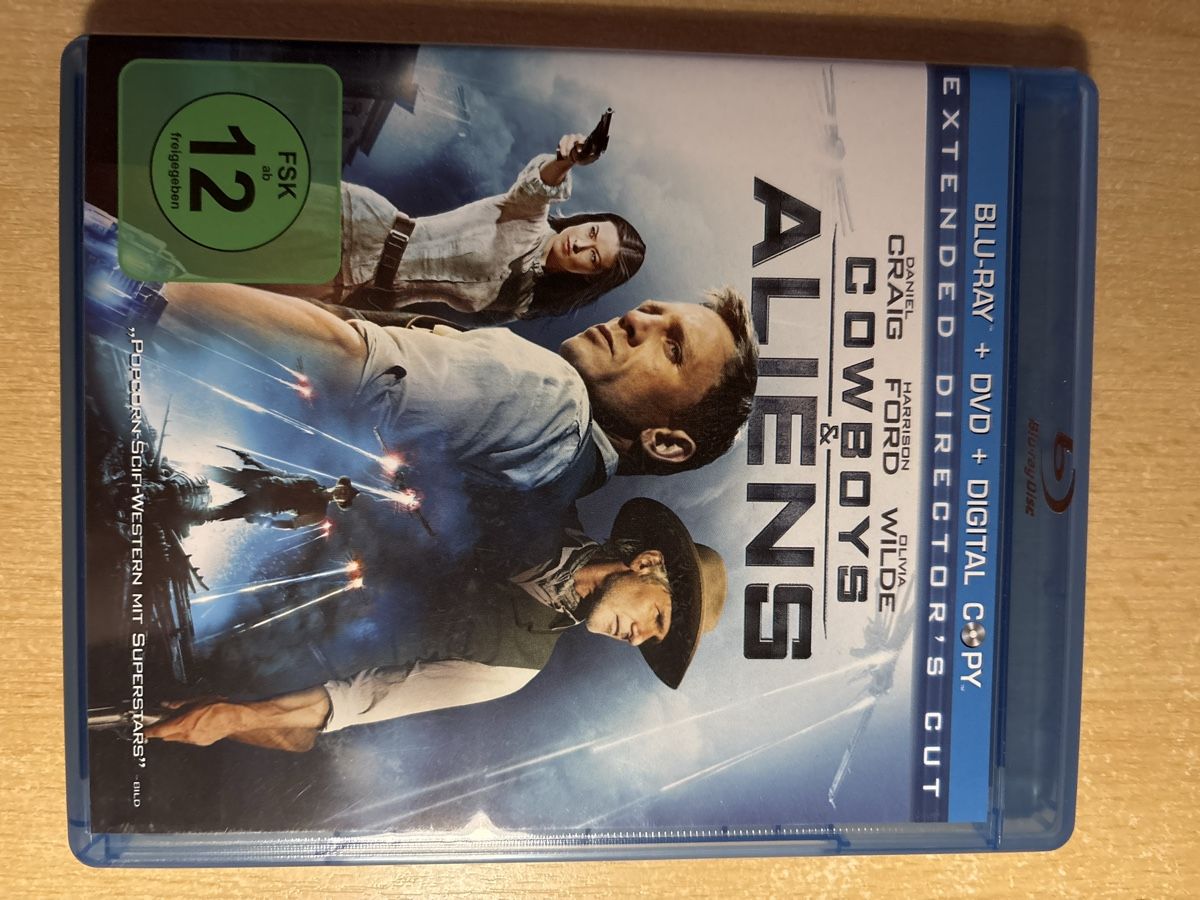 Tutti i DVDs: Aliens & Cowboys Blu-ray - Popcorn-Sci-Fi-Western Hit – Usato da Gerlafingen venduto da Marcryter