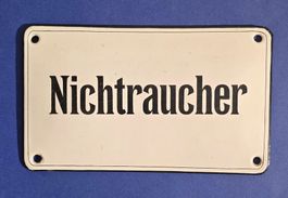 SBB - " NICHTRAUCHER " - Original - emailschild - bombiert