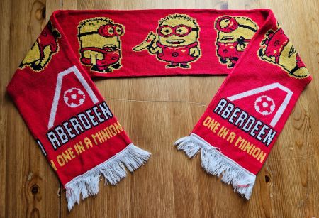 FC Aberdeen Schal One in a Minion Fussball Fan Pub Scottland